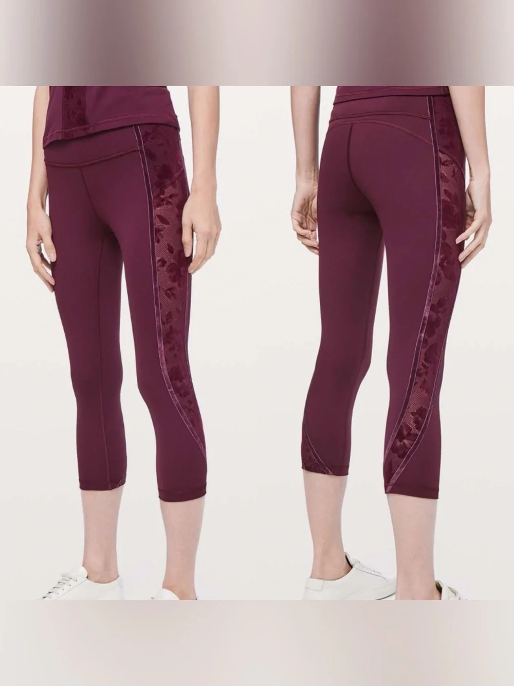 Lululemon Wunder Under Crop High- Rise